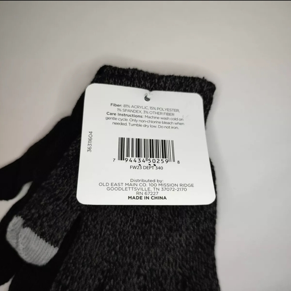 Ladies' Gloves 2pk - Texting Gloves Assorted Colors Acrylic Polyester Spandex - Picture 9 of 9